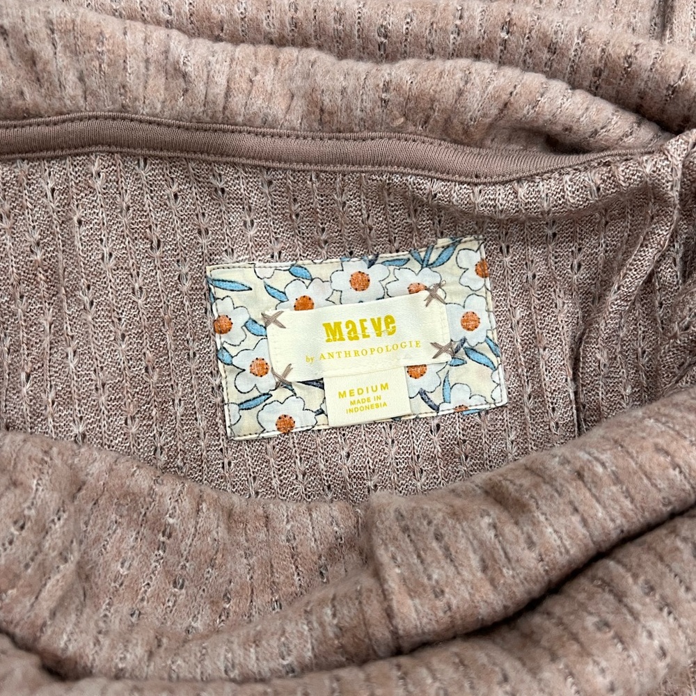 anthropologie Tulip Hem Sweater - Picture 3 of 3